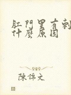 肛门里有刺痛感什么原因