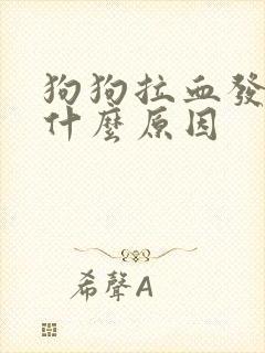 狗狗拉血发抖是什么原因