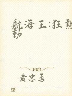 航海王:狂热行动