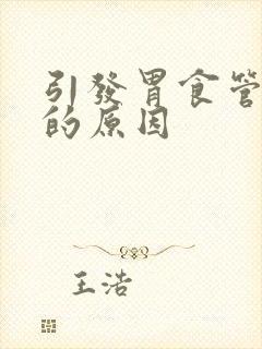 引发胃食管反流的原因