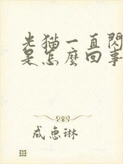 光猫一直闪红灯是怎么回事