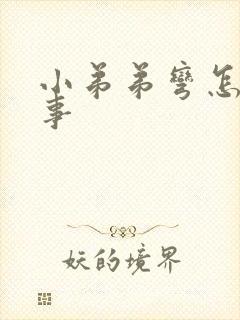 小弟弟弯怎么回事