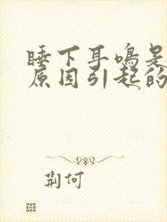 睡下耳鸣是什么原因引起的