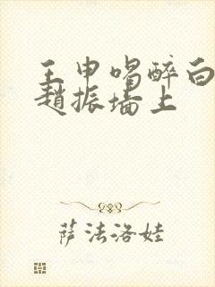 王申喝醉白洁被赵振墙上封面