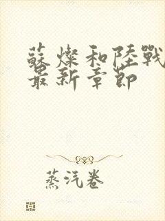 苏灿和陆战东的最新章节