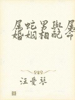 属蛇男与属蛇女婚姻相配命运如何