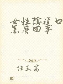 女性阴道口肿痛怎么回事封面