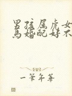 男孩属虎女孩属马婚配好不好