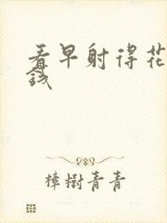 看早射得花多少钱