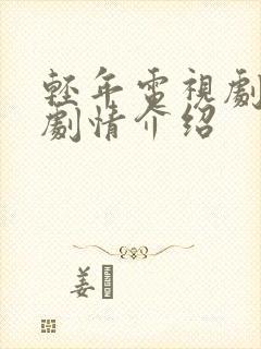 轻年电视剧分集剧情介绍