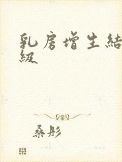 乳房增生结节3级