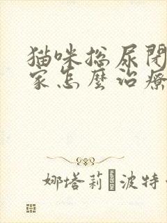 猫咪总尿闭我在家怎么治疗封面