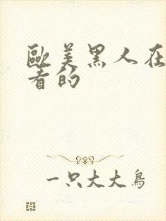 欧美黑人在线观看的