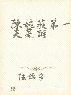 陈婉薇第一任丈夫是谁封面