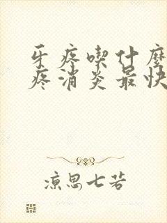 牙疼吃什么药止疼消炎最快