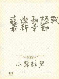 苏灿和陆战东的最新章节