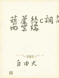 葫芦丝c调简谱向云端