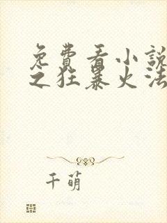 免费看小说重生之狂暴火法封面