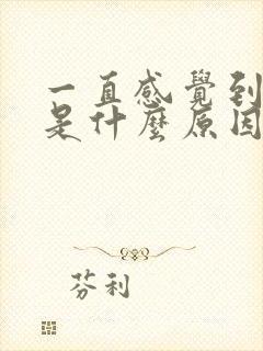 一直感觉到耳鸣是什么原因