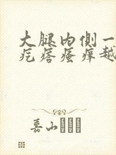 大腿内侧一片红疙瘩瘙痒越抓越痒封面