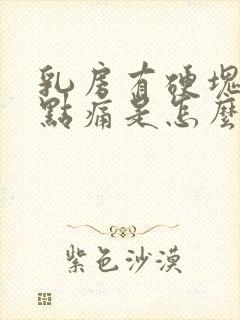 乳房有硬块还有点痛是怎么回事