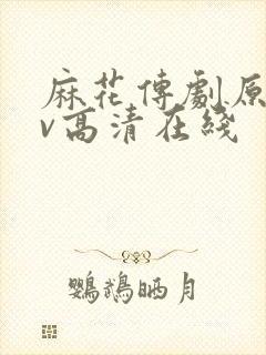 麻花传剧原创mv高清在线