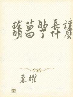 拔苗助长让我们明白了什么道理封面