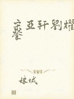 宋亚轩刘耀文代餐