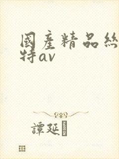 国产精品丝袜模特av