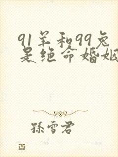 91羊和99兔是绝命婚姻吗