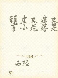 头皮又痒又油还有小疙瘩是怎么回事