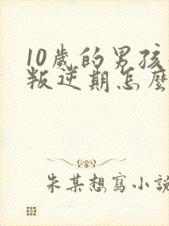 10岁的男孩子叛逆期怎么办