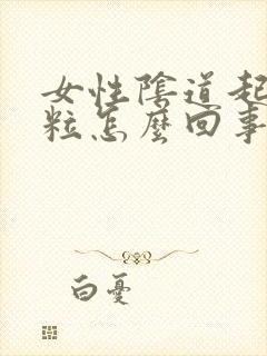 女性阴道起小肉粒怎么回事