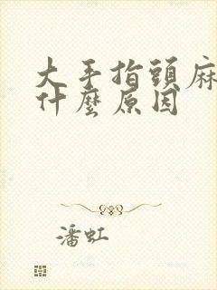 大手指头麻木是什么原因