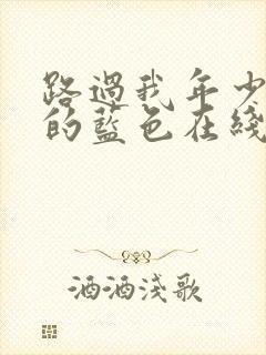 路过我年少时光的蓝色在线观看全集