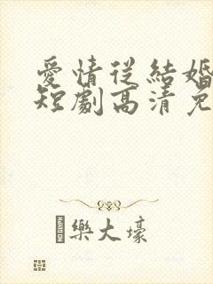 爱情从结婚开始短剧高清免费播放