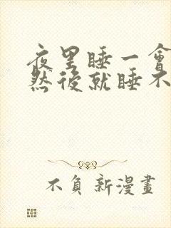夜里睡一会就醒然后就睡不着了封面