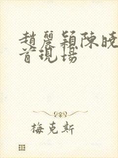 赵丽颖陈晓重聚首现场