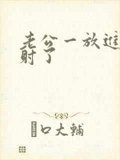 老公一放进去就射了