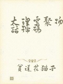 大理云聚物流电话号码封面