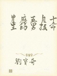 农历五月十五出生的男孩命运如何