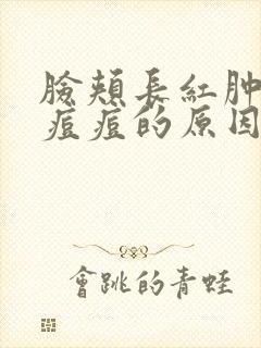 脸颊长红肿硬块痘痘的原因