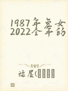 1987年兔女2022全年的运气
