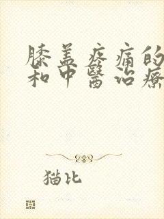 膝盖疼痛的原因和中医治疗方法封面