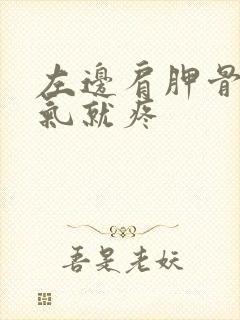 左边肩胛骨一吸气就疼封面