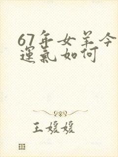 67年女羊今天运气如何封面