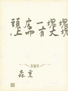 头皮一块块发红,上面有大块头皮屑是什么