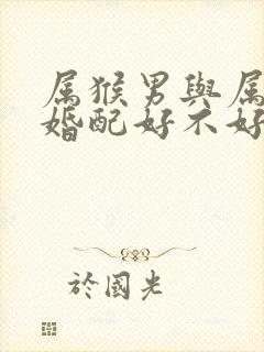 属猴男与属羊女婚配好不好