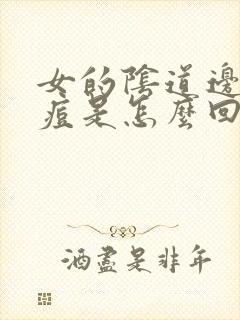 女的阴道边下长痘是怎么回事