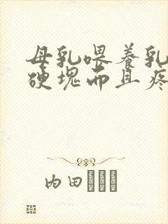 母乳喂养乳房有硬块而且疼怎么办